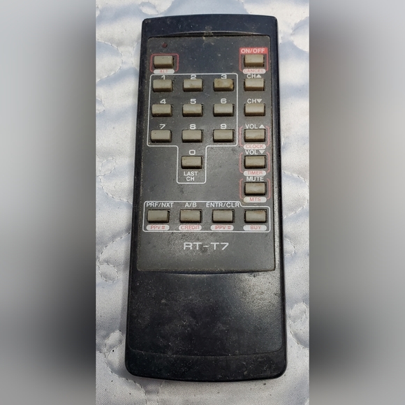 Other Rtt7 Jerrold Cable Box Tv Remote Control Poshmark